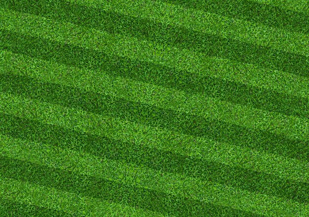 Fundo do teste padrão do campo de grama verde para o futebol e o futebol.
