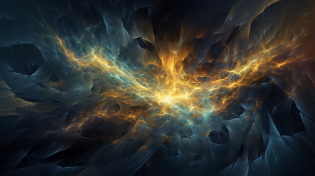fundo do universo da arte fractal