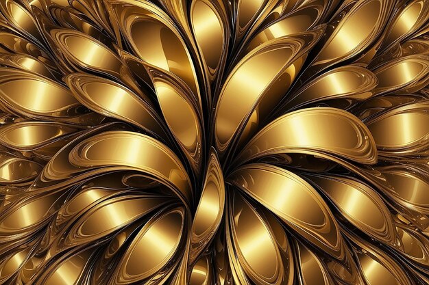 fundo dourado abstrato