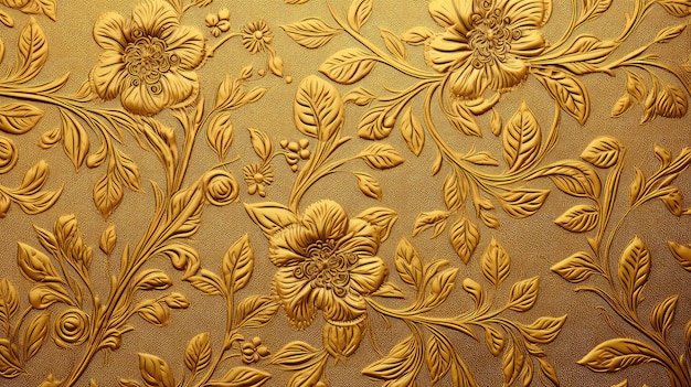 Fundo dourado com design elegante