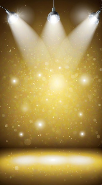 fundo dourado com uma explosão de luz download grátis