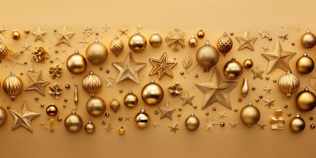 fundo dourado de Natal