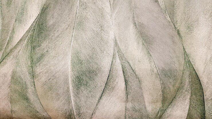 Fundo e textura cinza e verde da parede do grunge. Fundo de estúdio de tela pintada multicolorida ou tecido de musselina.