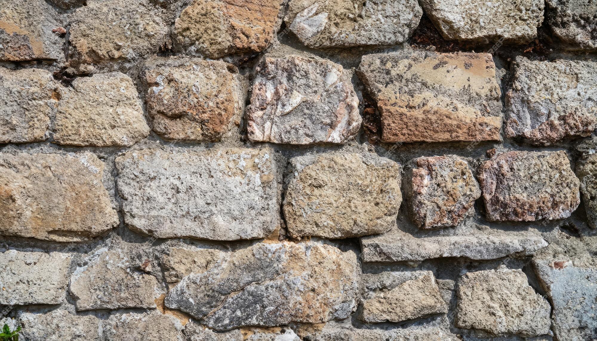 Muro De Pedra Rústica Para Textura Foto de Stock - Imagem de fundo,  granito: 218060864