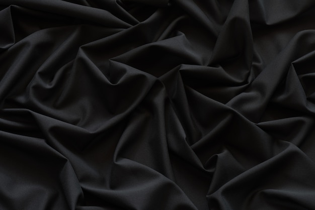 Fundo e textura de pano preto, grooved of black abstract