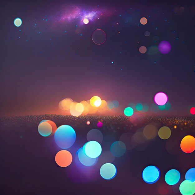 Fundo em bokeh