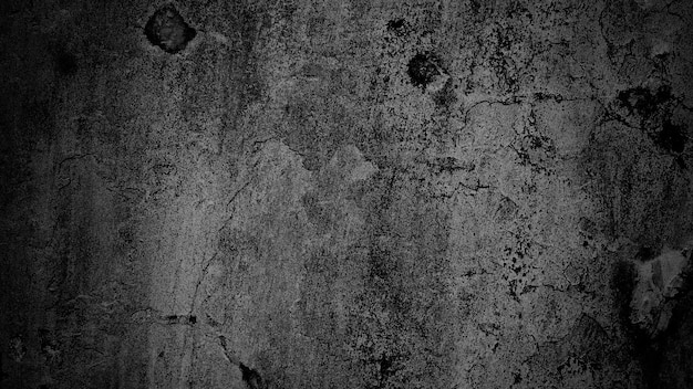 Fundo escuro assustador Parede de concreto preto escuro assustador fundo de halloween textura de cimento