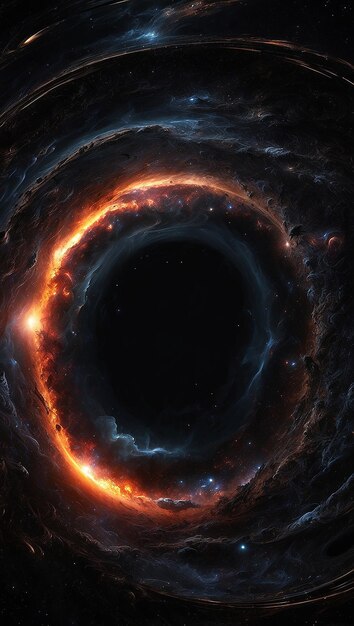 Foto fundo espacial da galáxia