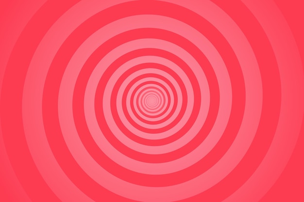 Foto fundo espiral vermelho redemoinho forma circular em fundo vermelho