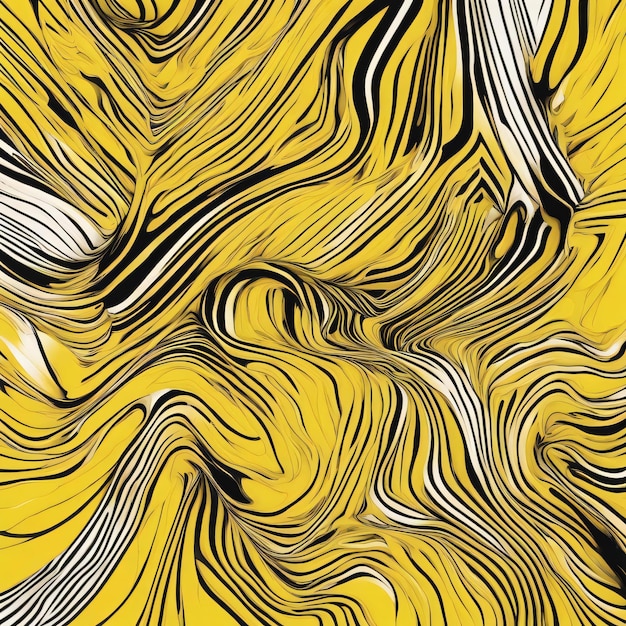 Fundo estético abstrato amarelo