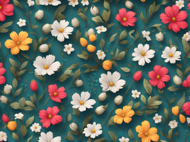 fundo floral