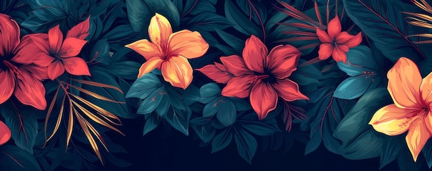 fundo floral