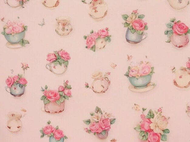 fundo floral