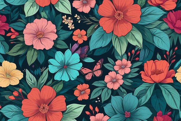 Fundo floral