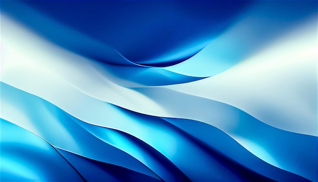 Fundo fluido azul abstrato