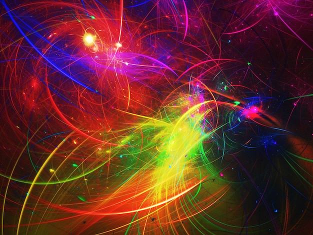 Fundo fractal abstrato