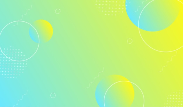 Fundo geométrico colorido Design de fundo de cor líquida Composição de formas fluidas