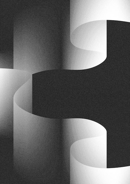 Fundo geométrico monocromático abstrato