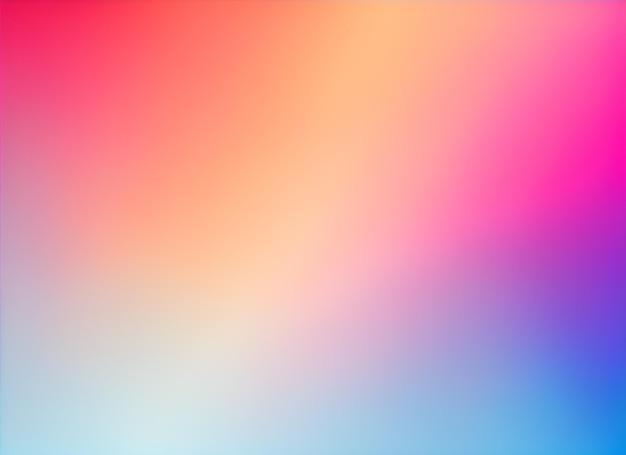Fundo gradiente colorido para fins de design, modelos, banners, etc., gerados por IA