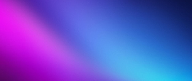 Fundo gradiente de cor azul rosa roxo turva fluxo de cor neon design de banner de tecnologia de efeito de textura granulada