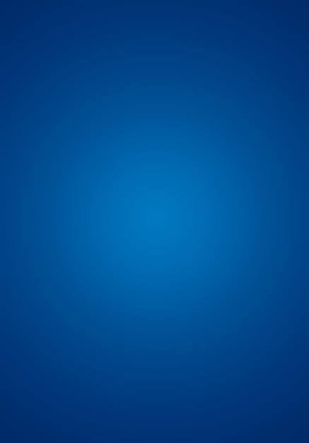 Fundo gradiente de luxo abstrato azul escuro liso com banner de estúdio vinheta preta