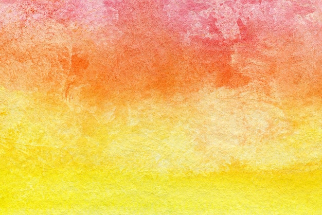 Fundo gradiente pintado à mão em aquarela multicolorida abstrata