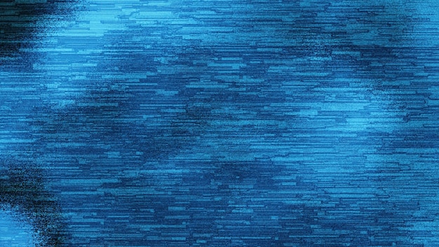 Fundo grunge misturado com efeito de movimento granulado com gradiente azul escuro