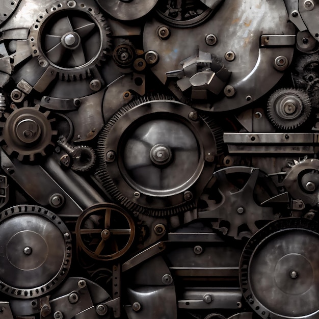 Fundo grunge steampunk