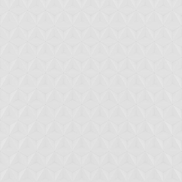 fundo hexagonal branco