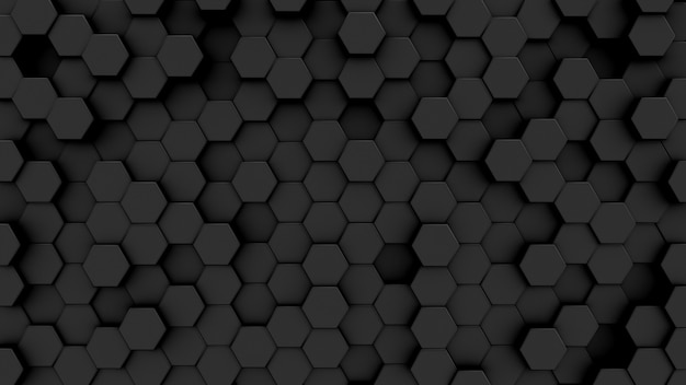 Foto fundo hexagonal