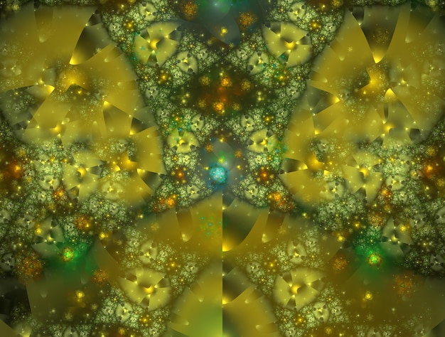 Fundo imaginativo de fractal