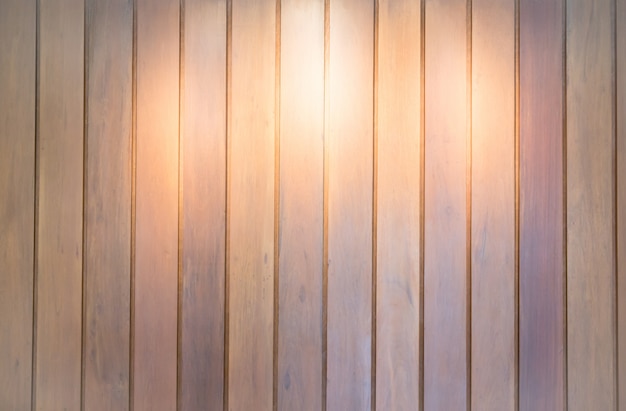 Fundo interior de madeira com luz