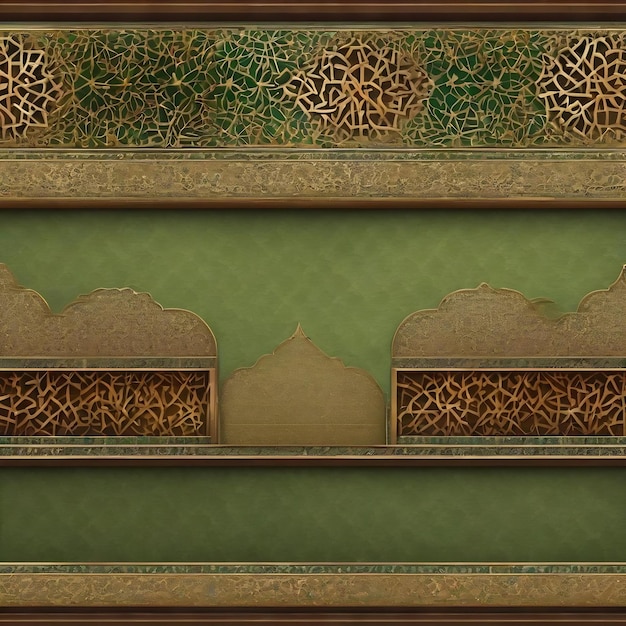 fundo islâmico bonito com espaço de cópia vazio bom para um evento especial como ramadan ou eid alfitr