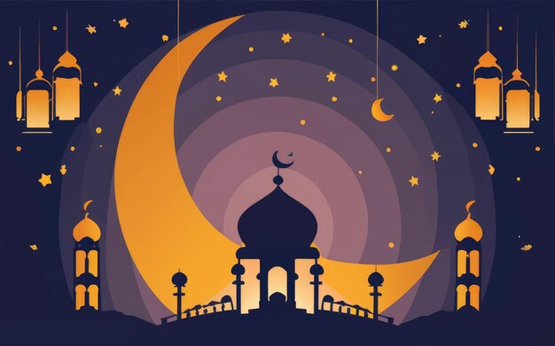 fundo islâmico para Ramadan Kareem bonito