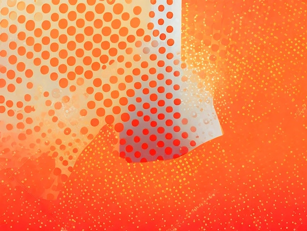 Fundo laranja abstrato com linhas e efeito de meio-tom HD Wallpaper Downlead