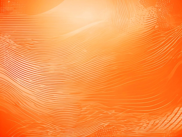Fundo laranja abstrato com linhas e efeito de meio-tom HD Wallpaper Downlead