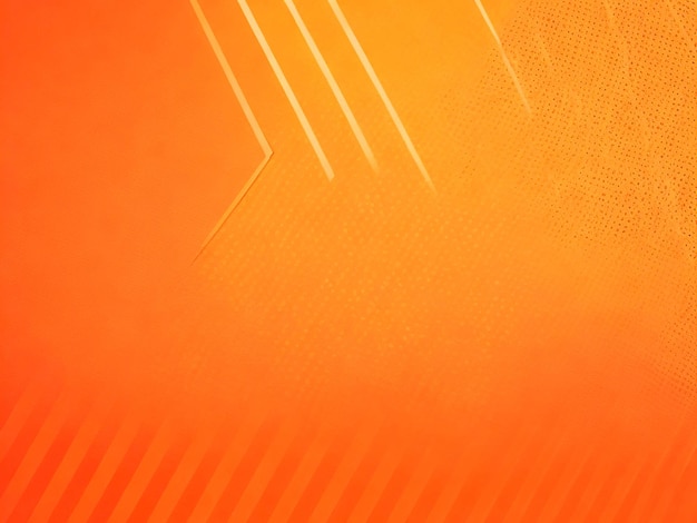 Fundo laranja abstrato com linhas e efeito de meio-tom