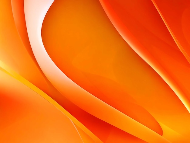 Fundo laranja abstrato com linhas e efeito de meio-tom