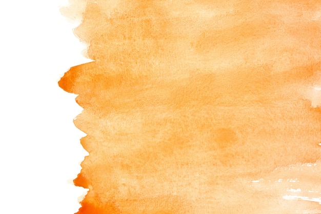 Foto fundo laranja aquarela com espaço para seu próprio texto