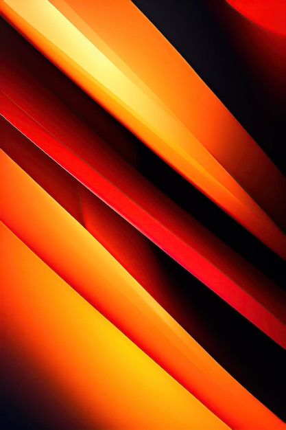 Fundo laranja brilhante abstrato