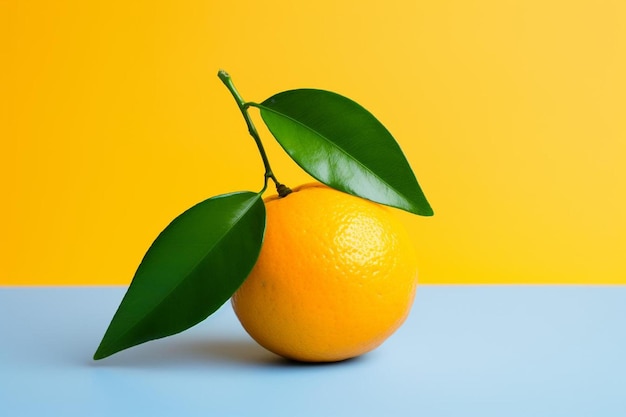 Fundo laranja minimalista