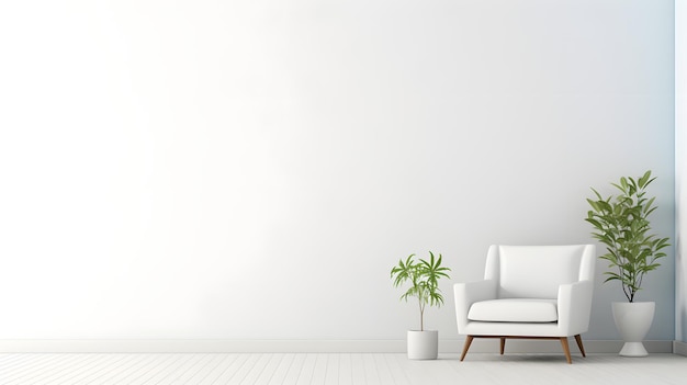 fundo limpo e minimalista com amplo espaço em branco criado por ai