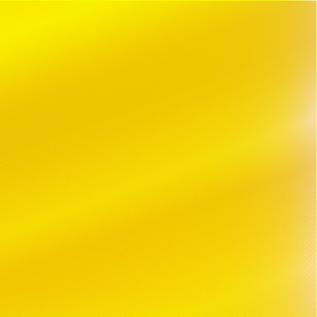 Fundo liso amarelo Ilustração de pano de fundo quadrado com espaço para texto