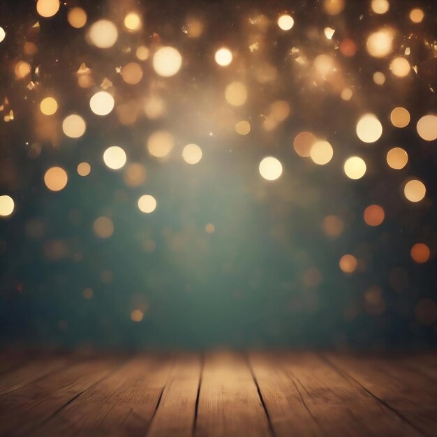 fundo mágico vintage bokeh fundo de de focado luzes cintilantes fundo de Natal pa