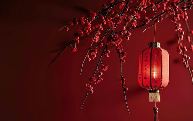 fundo minimalista do ano novo chinês