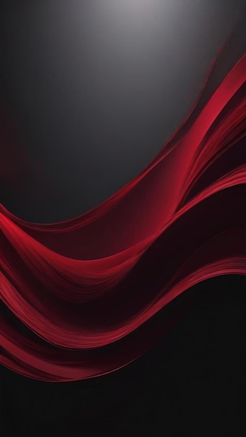 Fundo moderno abstrato vermelho escuro gerado por IA