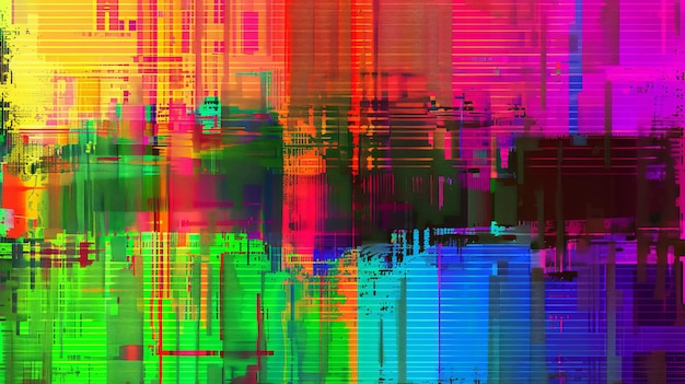 fundo multicolor abstrato com desfocamento de movimento
