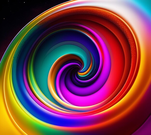 Foto fundo multicolorido e fundo do arco-íris