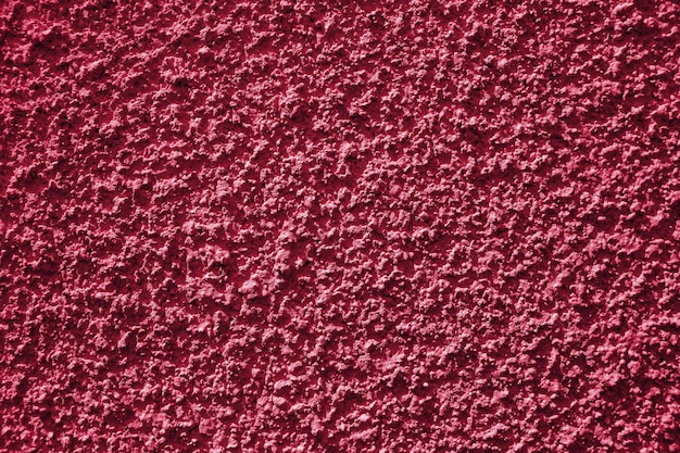 Fundo natural abstrato texturizado Cor do ano 2023 Viva Magenta Parede suja da velha casa