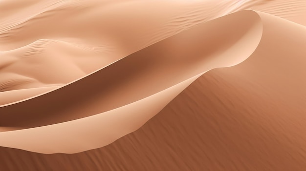 Fundo natural do deserto Ilustração AI Generative